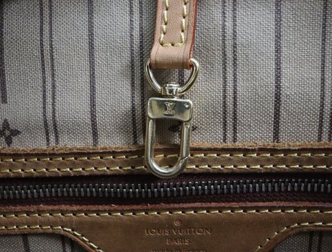 Pre-Owned #BP613-7 Louis Vuitton Monogram Neverfull MM Tote Bag M41178