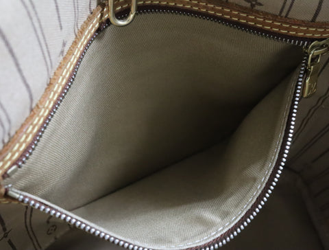 Pre-Owned #BP613-7 Louis Vuitton Monogram Neverfull MM Tote Bag M41178