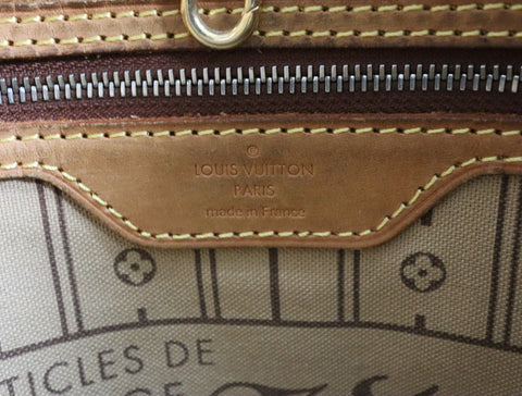 Pre-Owned #BP613-7 Louis Vuitton Monogram Neverfull MM Tote Bag M41178