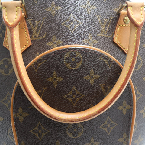 Pre-Owned #71112 Louis Vuitton Monogram Elipse PM Handbag Brown M51127