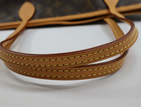 Pre-Owned #BP520-2 Louis Vuitton Monogram Neverfull MM Tote Bag M41178