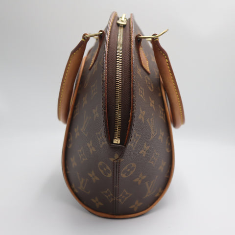 Pre-Owned #0235 Louis Vuitton Monogram Elipse PM Handbag Brown M51127