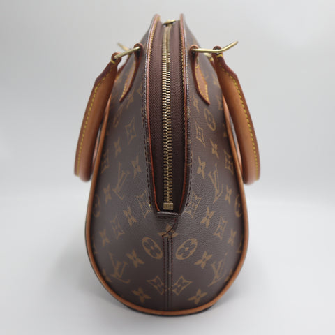 Pre-Owned #0235 Louis Vuitton Monogram Elipse PM Handbag Brown M51127