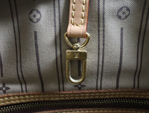 Pre-Owned #BP520-2 Louis Vuitton Monogram Neverfull MM Tote Bag M41178