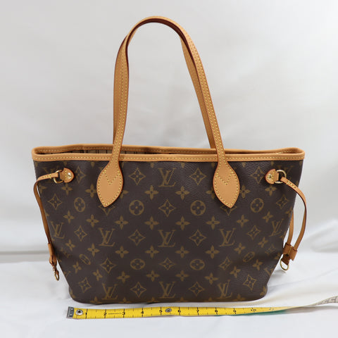 Pre-Owned #BP59901 Louis Vuitton Monogram Neverfull PM Tote Bag M40155