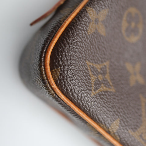 Pre-Owned #71540 Louis Vuitton Monogram Pochette Marly Bandouliere Crossbody Bag M51828