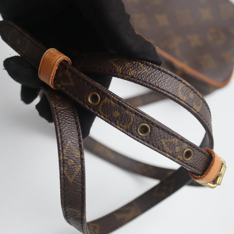 Pre-Owned #71540 Louis Vuitton Monogram Pochette Marly Bandouliere Crossbody Bag M51828