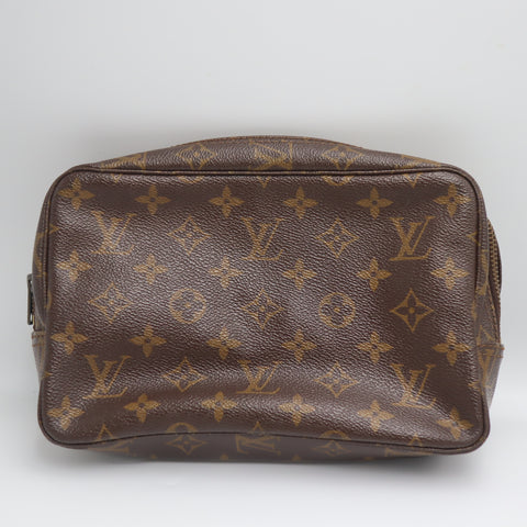 Pre-Owned #71651 Louis Vuitton Monogram Trousse Toilette 23 Vintage Clutch Bag Cosmetic Pouch M47524