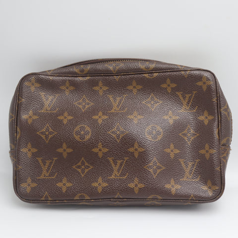 Pre-Owned #71651 Louis Vuitton Monogram Trousse Toilette 23 Vintage Clutch Bag Cosmetic Pouch M47524