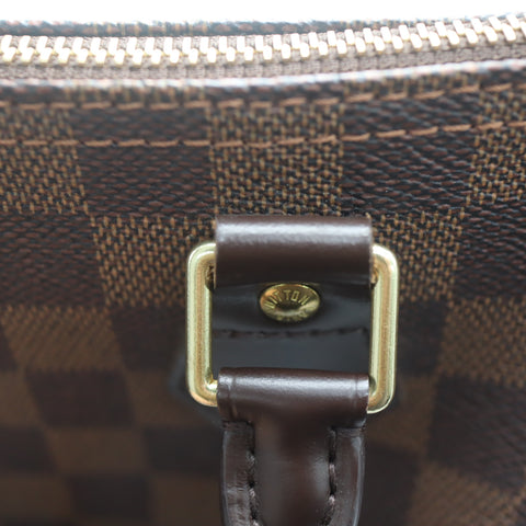 Pre-Owned #71675 Louis Vuitton Damier Speedy 25 Brown Handbag N41365