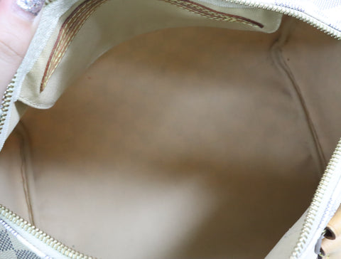 Pre-Owned #R0119 Louis Vuitton Damier Azur Speedy 30 Handbag