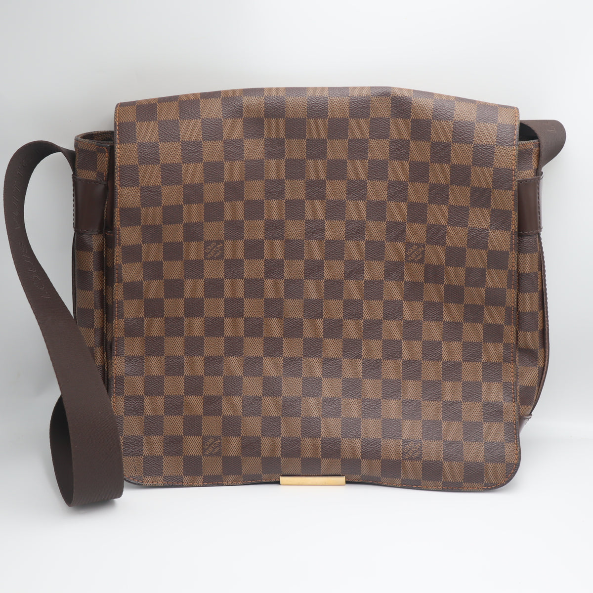 Pre-Owned #71662 Louis Vuitton Damier Bastille Crossbody Bag N45258