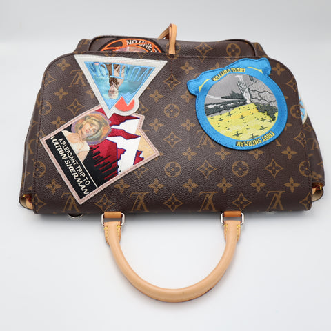 Pre-Owned #03310 Louis Vuitton Monogram Cindy Sherman Camera Messenger 2way Crossbody Bag Brown M40287