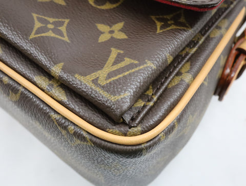 Pre-Owned #BP65060 Louis Vuitton Monogram Viva Cite MM shoulder Hand bag M51164