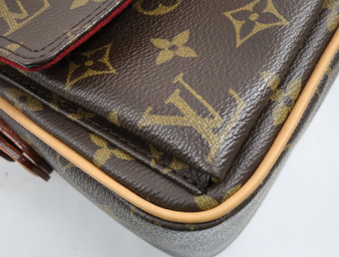 Pre-Owned #BP65060 Louis Vuitton Monogram Viva Cite MM shoulder Hand bag M51164