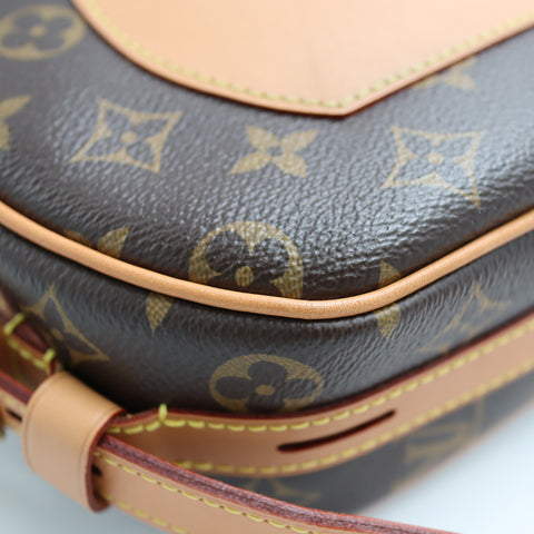 Pre-Owned #71043 LOUIS VUITTON Petite Boite Chapeau Shoulder Bag Monogram Canvas Brown M52294