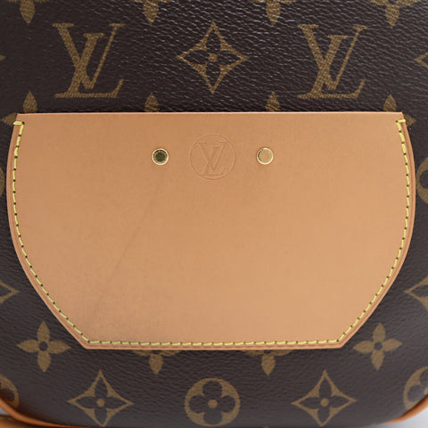 Pre-Owned #71043 LOUIS VUITTON Petite Boite Chapeau Shoulder Bag Monogram Canvas Brown M52294