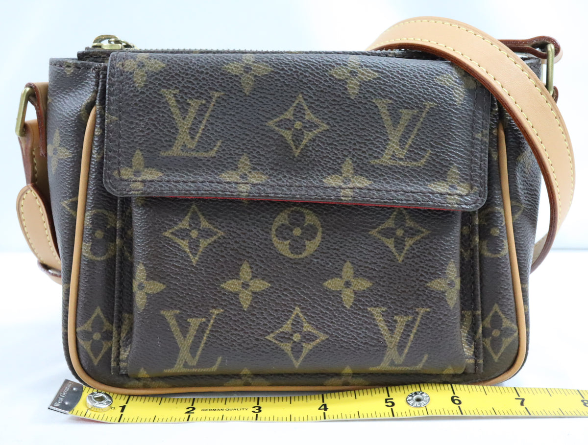 Pre-Owned #BP78161 Louis Vuitton Monogram Viva Cite PM Crossbody Bag Brown M51165