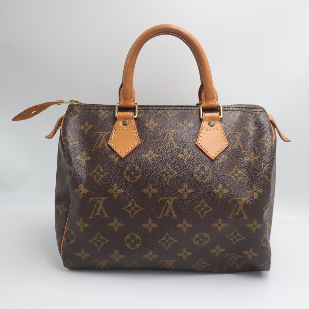 Pre-Owned #71638 Louis Vuitton Monogram Speedy 25 Hand Bag Boston Bag M41528