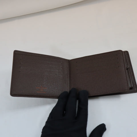 Pre-Owned #72696 Louis Vuitton Damier Portefeuille Florin Bifold Wallet N60011