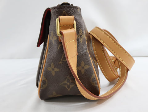 Pre-Owned #BP78161 Louis Vuitton Monogram Viva Cite PM Crossbody Bag Brown M51165