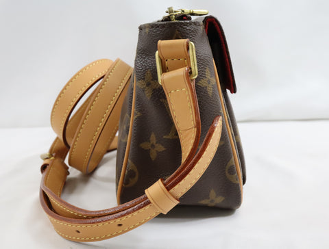 Pre-Owned #BP78161 Louis Vuitton Monogram Viva Cite PM Crossbody Bag Brown M51165