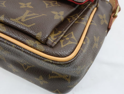 Pre-Owned #BP78161 Louis Vuitton Monogram Viva Cite PM Crossbody Bag Brown M51165