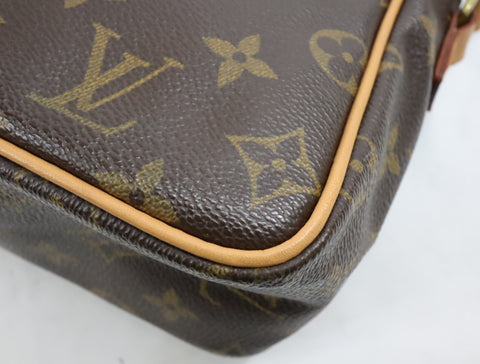 Pre-Owned #BP78161 Louis Vuitton Monogram Viva Cite PM Crossbody Bag Brown M51165