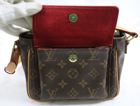 Pre-Owned #BP78161 Louis Vuitton Monogram Viva Cite PM Crossbody Bag Brown M51165