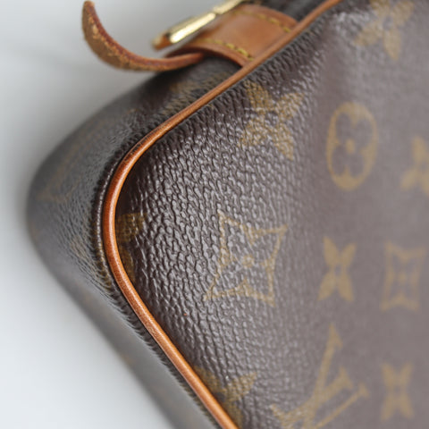 Pre-Owned #71565 Louis Vuitton Monogram Pochette Marly Bandouliere Crossbody Bag M51828