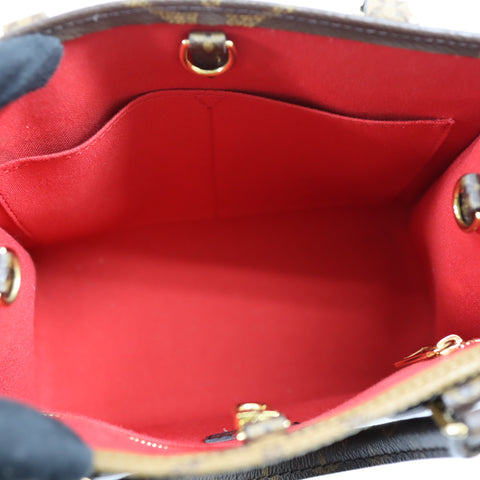 Pre-Owned #19653 Louis Vuitton Monogram Giant On the Go PM Shoulder Handbag M46373