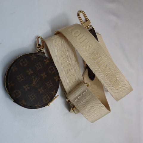 Pre-Owned #19653 Louis Vuitton Monogram Giant On the Go PM Shoulder Handbag M46373