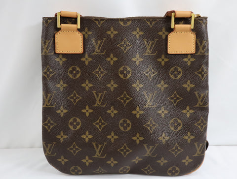 Pre-Owned #BP40913 Louis Vuitton Monogram Pochette Bosphore Crossbody Shoulder Bag M40044