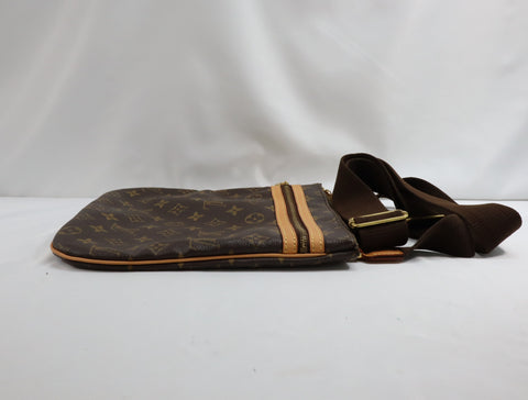 Pre-Owned #BP40913 Louis Vuitton Monogram Pochette Bosphore Crossbody Shoulder Bag M40044