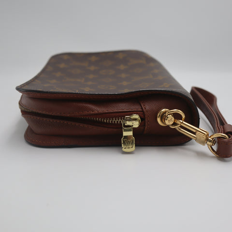 Pre-Owned #71629 Louis Vuitton Monogram Orsay Clutch Hand Bag Purse M51790