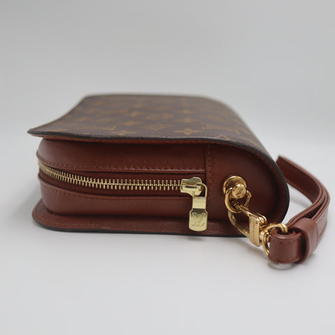 Pre-Owned #71644 Louis Vuitton Monogram Orsay Clutch Hand Bag Purse M51790