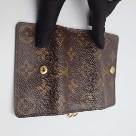 Pre-Owned #71674 Louis Vuitton Monogram Multicles4 Brown key case M69517