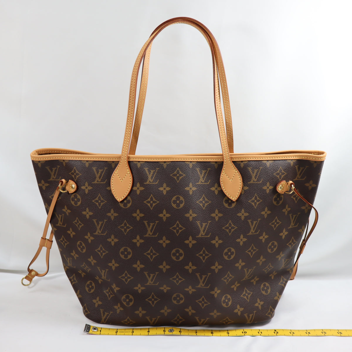 Pre-Owned #BP30737 Louis Vuitton Monogram Neverfull MM Tote Bag M40156