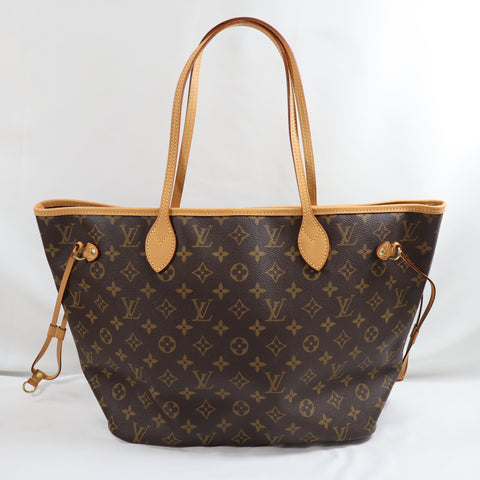 Pre-Owned #BP30737 Louis Vuitton Monogram Neverfull MM Tote Bag M40156