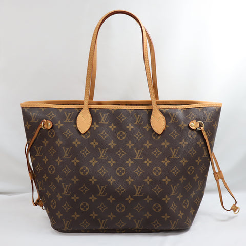 Pre-Owned #BP30737 Louis Vuitton Monogram Neverfull MM Tote Bag M40156