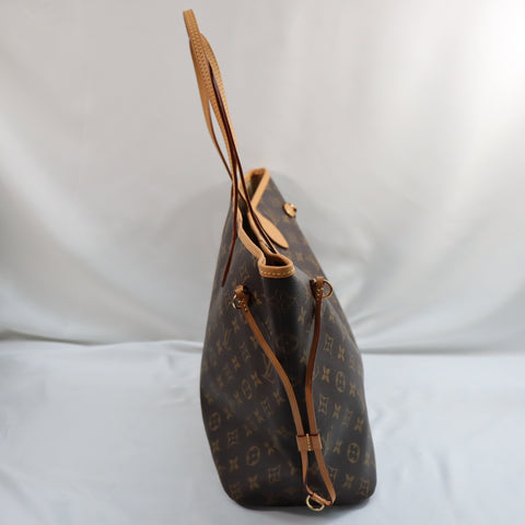 Pre-Owned #BP30737 Louis Vuitton Monogram Neverfull MM Tote Bag M40156
