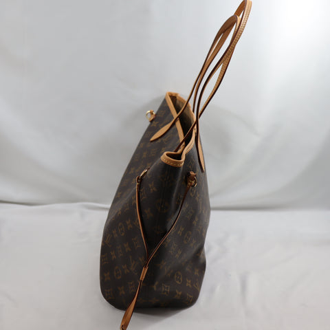 Pre-Owned #BP30737 Louis Vuitton Monogram Neverfull MM Tote Bag M40156