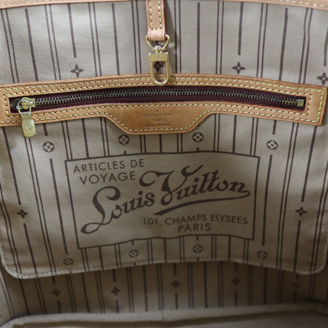 Pre-Owned #BP30737 Louis Vuitton Monogram Neverfull MM Tote Bag M40156