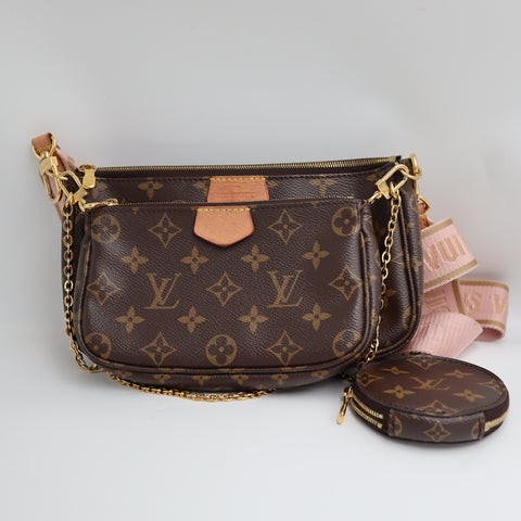 Pre-Owned #72736 Louis Vuitton Monogram Multi Pochette Accessoires Shoulder Bag M44840