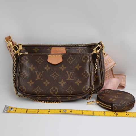 Pre-Owned #72736 Louis Vuitton Monogram Multi Pochette Accessoires Shoulder Bag M44840