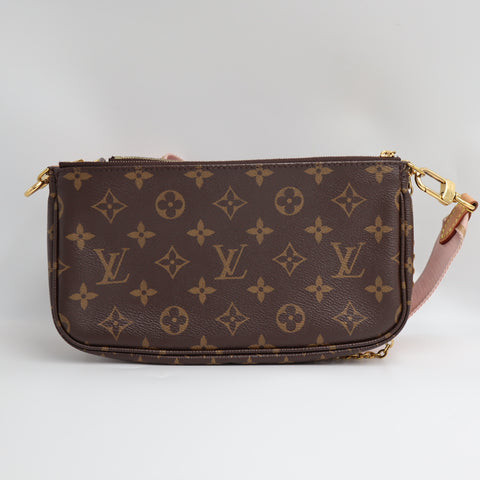 Pre-Owned #72736 Louis Vuitton Monogram Multi Pochette Accessoires Shoulder Bag M44840