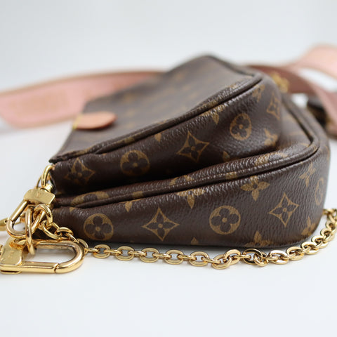 Pre-Owned #72736 Louis Vuitton Monogram Multi Pochette Accessoires Shoulder Bag M44840