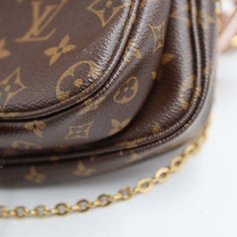 Pre-Owned #72736 Louis Vuitton Monogram Multi Pochette Accessoires Shoulder Bag M44840