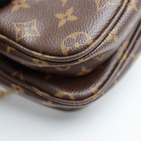 Pre-Owned #72736 Louis Vuitton Monogram Multi Pochette Accessoires Shoulder Bag M44840