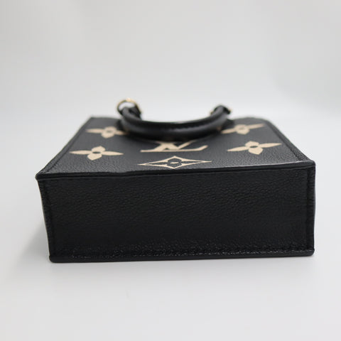 Pre-Owned #72740 Louis Vuitton Monogram Petit Sac Plat 2Way Shoulder Handbag M57937